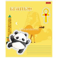 Тетрадь А5 24л клетка "Плюшевые панды" на скобе 5 дизайнов 24Т5В1/089119 от магазина "Карандаш"