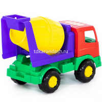 Картинка Бетоновоз "Мираж" в сетке, пластик 28,5x14,5x20,5см 9059 от магазина "Карандаш" Бетоновоз "Мираж" в сетке, пластик 28,5x14,5x20,5см 9059 от магазина "Карандаш"