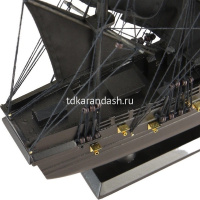 Корабль "Черная Жемчужина" 50х9х33см дерево, ткань, металл HQ-8522-50-F от магазина "Карандаш"
