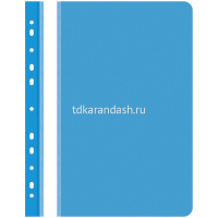 Набор скоросшивателей А4 20 штук в уп. синий PS20blue от магазина "Карандаш"
