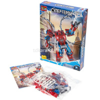 Конструктор "Супергерои" 156 деталей 27х20х5см пластик 60044-ZH от магазина "Карандаш"