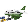 Набор "Самолет с машинками" 37 х 15см, в комплекте самолет, 3 машинки, пластик 2001956/1909C8