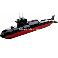 Конструктор "Флот" 227 деталей 38х24х7см пластик (фигурка 35см, масштаб 1:450) 38-0703 от магазина "Карандаш"