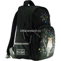 Рюкзак "Сова" 30х40х19см, 800гр, 2 отделения, 3 кармана, черный 12-002/35 от магазина "Карандаш"