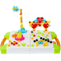 Конструктор - мозаика 181дет. 4 в 1, в чемодане, 30х21см 201217-98 от магазина "Карандаш"