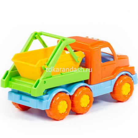 Спецмашина-коммунальная "Максик" в сетке, пластик 19,6x8,3x10,3см 35189 от магазина "Карандаш"