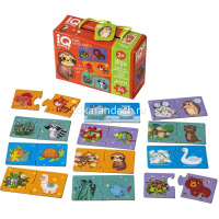 Игры IQ для самых маленьких. Парочки. Угадай, кто где прячется" 2+ 24стр. 978-5-8112-7741-4 от магазина "Карандаш"