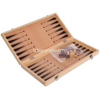 Нарды 39х39см дерево W7713 от магазина "Карандаш"