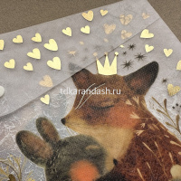 Папка-конверт на кнопке "Любовь, как она есть" А4 пластик 0,18мм 14-036/13 от магазина "Карандаш"