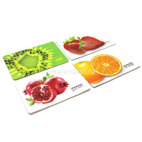 Карман для карт "Фрукты" 65х95мм пвх 2802.ЯК.Ф от магазина "Карандаш"