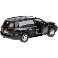 Картинка Машина "Toyota Land Cruiser" черная, инерционная, металл 12,5см (открывающиеся двери) CRUISER-BK от магазина "Карандаш" Машина "Toyota Land Cruiser" черная, инерционная, металл 12,5см (открывающиеся двери) CRUISER-BK от магазина "Карандаш"