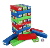 Игра настольная "Дженга" 007-26 от магазина "Карандаш"