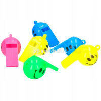 Свисток "Смайлик" 6см пластик, ассорти 1162075/888-14 от магазина "Карандаш"