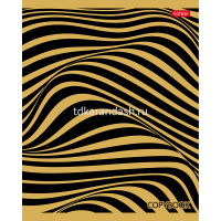 Тетрадь А5 48л клетка "Золотая иллюзия" на скобе, фольгирование, 5 дизайнов 48Т5фВ1/062737 от магазина "Карандаш"