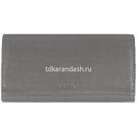 Портмоне 195х103х30мм серый, натуральная кожа, в подарочной коробке PJ.287.BG. от магазина "Карандаш"