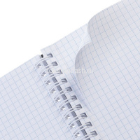 Тетрадь А5 80л клетка "Floral collection" на спирали двойная, твердая обложка 081092 от магазина "Карандаш"