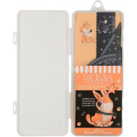 Набор 4 предмета "FunGraphix" (линейка 15см, 2 треугольника 10см, транспортир) металл 45-0023/02 от магазина "Карандаш"