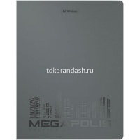Папка на 4-х кольцах "Megapolis" А4 35мм пластик 0,60мм, ассорти, внутренний карман 49984 от магазина "Карандаш"