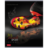 Тетрадь А5 48л клетка "СпортКлуб.Выпуск №2" на скобе 3D лак матовая ламинация 5 дизайнов 061877 от магазина "Карандаш"