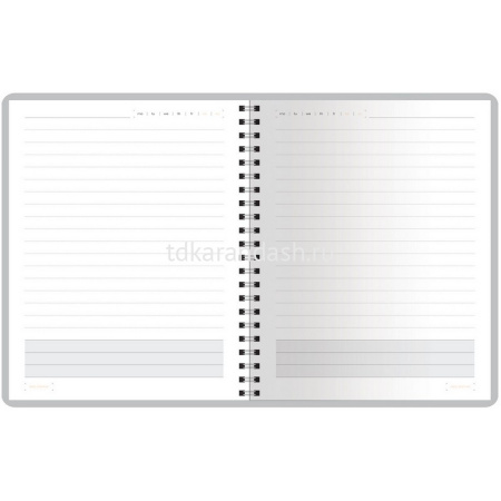 Ежедневник недатированный А5 "Torino" 272стр., голубой, искусственная кожа, на кнопке 3-685/09 от магазина "Карандаш"