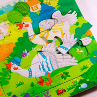 Книжка с пазлами "Сорока-ворона" 10стр. 9785001346531 от магазина "Карандаш"