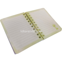 Бизнес-блокнот А6 70л "Утята" линия, на спирали, цветной блок, поролон, 4 вида 1901-6/11748-24 от магазина "Карандаш"