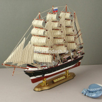 Корабль "Седов" 52х9х33см дерево, ткань, металл HQ-51819-52 от магазина "Карандаш"