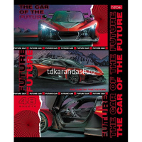 Тетрадь А5 48л клетка "В мире авто" на скобе 5 дизайнов 48Т5В1/086190 от магазина "Карандаш"