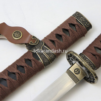 Меч самурайский тачи 102см черный, металл/дерево/текстиль JL-013-KA от магазина "Карандаш"