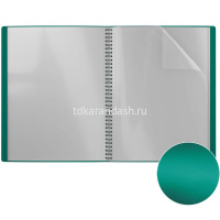 Папка 20 вкладышей "Matt Ice Metallic" А4 на спирали ассорти 49961 от магазина "Карандаш"