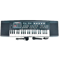 Синтезатор с микрофоном 77х24см 44 клавиши, пластик (звук) HL3829/11074-24 от магазина "Карандаш"