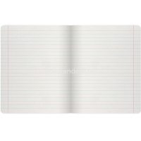 Тетрадь А5 48л линия Литература "Зверобудни" на скобе матовая ламинация Soft Touch 7-48-1254/02 от магазина "Карандаш"