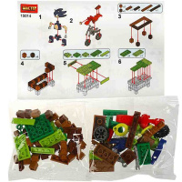 Конструктор "Супер-ёжик" 101 деталь 19х14х4см пластик (1 фигурка) 15014-KY от магазина "Карандаш"