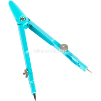 Циркуль "Deli" + набор грифелей, металл/пластик, 2 цвета, в блистере Е8607 от магазина "Карандаш"