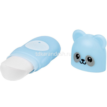 Ластик "Kawaii animals. Котик и панда" 23х50,3х13мм 2 вида 42-0082 от магазина "Карандаш"