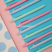 Ручка шариковая "SoftClick. Zefir" 0,7мм синяя, автомат, корпус ассорти 20-0105 от магазина "Карандаш"