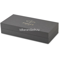 Ручка РШ "Parker Sonnet Stainless Steel JT" М черная в подар.уп. 1931507 от магазина "Карандаш"