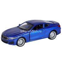 Картинка Машина "BMW M850i Coupe" синяя, инерционная, металл 17,5см (свет, звук, откр.двери) JB1251478 от магазина "Карандаш" Машина "BMW M850i Coupe" синяя, инерционная, металл 17,5см (свет, звук, откр.двери) JB1251478 от магазина "Карандаш"
