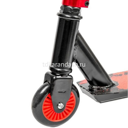 Самокат 2-х колесный трюковый L=65см ассорти, пластик/металл, колесо PU d=10см 2039-912 от магазина "Карандаш"