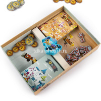 Игра настольная "Замок де Комбо" 21х15см (78 карт, фигурка герольда, 96 жетонов, блокнот) PG-17408 от магазина "Карандаш"