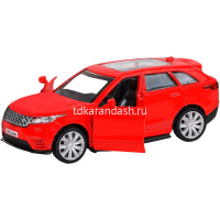 Картинка Машина "Range Rover Velar" красная, инерционная, металл 17,5см (свет, звук, откр.двери) JB1200176 от магазина "Карандаш" Машина "Range Rover Velar" красная, инерционная, металл 17,5см (свет, звук, откр.двери) JB1200176 от магазина "Карандаш"