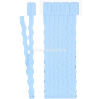 Набор закладок самоклеящихся 8 шт/уп 0,8х37,6см голубая волна 2935/8-124 от магазина "Карандаш"