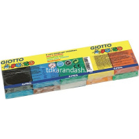 Пластилин 10 цветов 500гр. "Giotto Pongo" восковой, картон 510800 от магазина "Карандаш"