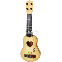 Гитара четырехструнная 42х14см пластик 11075-24 от магазина "Карандаш"