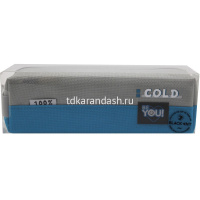 Пенал "Be you. Cold" 21х7х6см, квадратный, 1 отделение, текстиль, с ручкой, серо-голубой BD5259 от магазина "Карандаш"