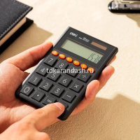 Калькулятор 12 разрядов 112х70х8,5мм темно-серый EM130D-GREY от магазина "Карандаш"