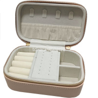 Шкатулка 13х8х6см кожзам бежевая Y10602-24 от магазина "Карандаш"