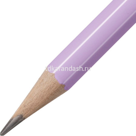 Карандаш чернографитный "Swano Pastel" HB с ластиком, корпус фиолетовый 4908/03-HB от магазина "Карандаш"