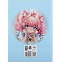 Анкета д/друзей А5 128л "Милашка в лучах" 7БЦ, глянцевая ламинация, тиснение фольгой 68501 от магазина "Карандаш"