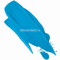 Краска акриловая по коже 50мл небесно-голубая банка Декола 26128512 от магазина "Карандаш"